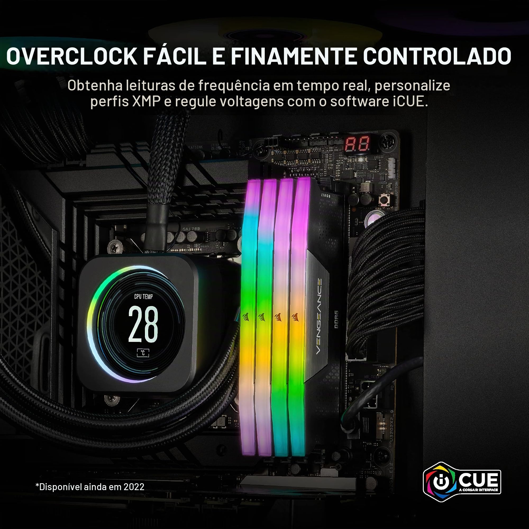CORSAIR VENGEANCE RGB DDR5 128GB（新品未使用品） CORSAIR VENGEANCE RGB DDR5 RAM 128GB (2x64GB) 6400MHz CL42-52-52